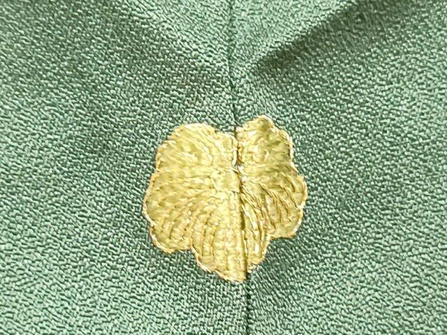 平和屋着物▼豪華色留袖　総刺繍　風景文　金糸　正絹　逸品　DABH4877du