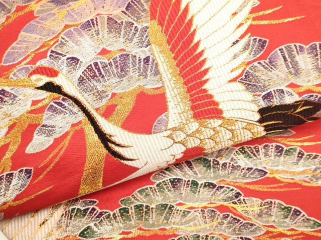 平和屋本店●西陣　色打掛　お引きずり　和装　婚礼　結婚式　花嫁　神社挙式　彩源鶴　金糸　逸品　DABH4918du