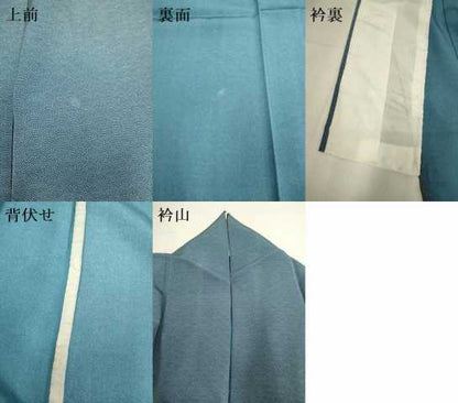 平和屋着物▽江戸小紋　単衣　鮫小紋柄　正絹　逸品　DABH4964du