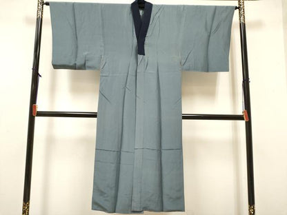 平和屋着物■男性　長襦袢　袷　手描き　瓢箪　寿字文　暈し染め　金彩　正絹　逸品　DABH5005ea