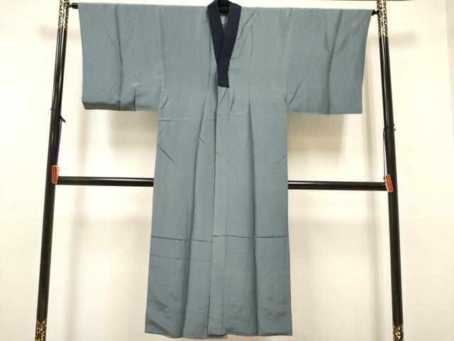 平和屋着物■男性　長襦袢　袷　手描き　瓢箪　寿字文　暈し染め　金彩　正絹　逸品　DABH5005ea