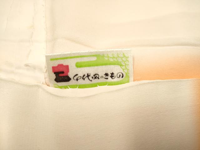 平和屋着物■豪華振袖　吉祥桐花丸文　暈し染め　金彩　正絹　逸品　DABH5009ea