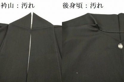 平和屋着物■豪華黒留袖　作家物　女人御簾花車文　松竹梅　金彩　正絹　逸品　DABH5040ea