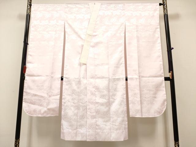 平和屋着物■振袖用長襦袢　無双仕立て　雲花地紋　撫子色　洗える着物　未使用　DABH5049ea