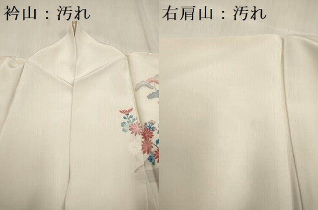 平和屋着物■本加賀友禅作家　談義所栄二　訪問着　松竹梅　正絹　逸品　DABH5066ea