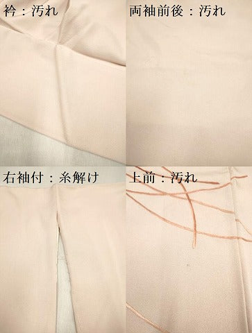 平和屋着物■訪問着　総刺繍　誰が袖　正絹　逸品　DABH5106ea
