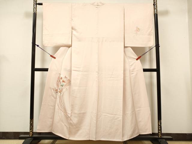 平和屋着物■訪問着　総刺繍　誰が袖　正絹　逸品　DABH5106ea