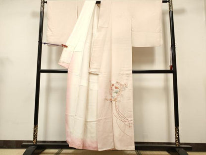 平和屋着物■訪問着　総刺繍　誰が袖　正絹　逸品　DABH5106ea