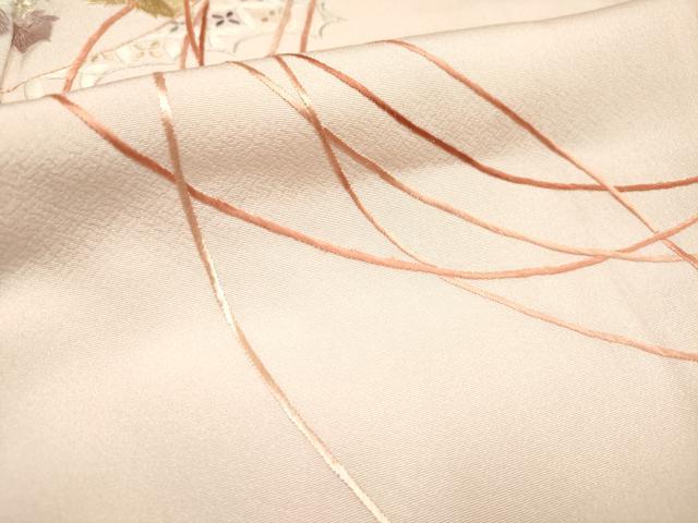 平和屋着物■訪問着　総刺繍　誰が袖　正絹　逸品　DABH5106ea