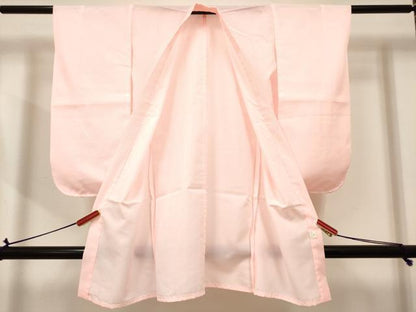 平和屋着物[]長襦袢　女の子　子供　無双仕立て　鹿の子文様　洗える着物　DABH5139ea