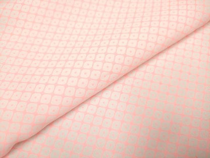 平和屋着物[]長襦袢　女の子　子供　無双仕立て　鹿の子文様　洗える着物　DABH5139ea