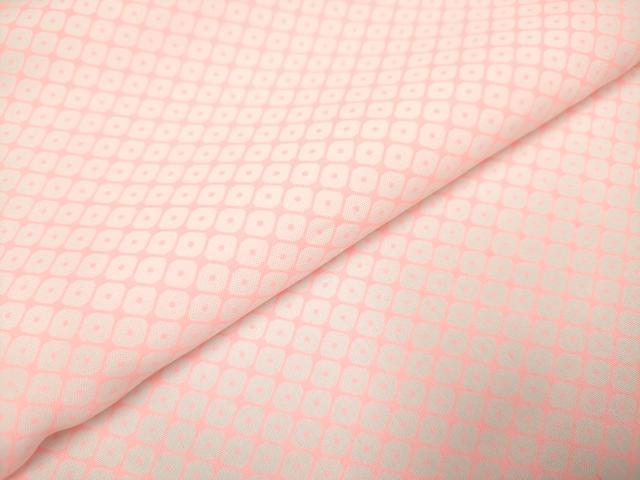 平和屋着物[]長襦袢　女の子　子供　無双仕立て　鹿の子文様　洗える着物　DABH5139ea