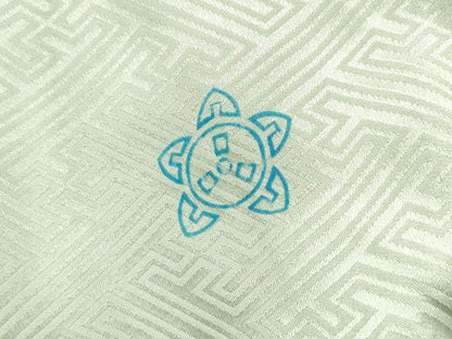 平和屋着物[]お宮参り　男の子　祝着　産着　初着　のしめ　刺繍　鷹　鷲　唐獅子　金彩　逸品　DABH5152ea