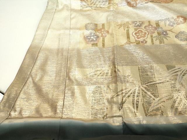 平和屋着物[]お宮参り　男の子　祝着　産着　初着　のしめ　松竹梅　暈し染め　金彩　DABH5188ea
