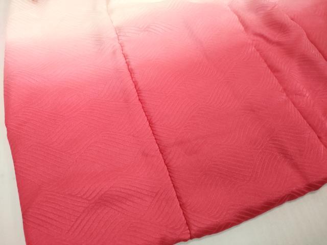 平和屋着物[]七五三　女の子　子供　被布　立波地紋　暈し染め　逸品　DABH5193ea