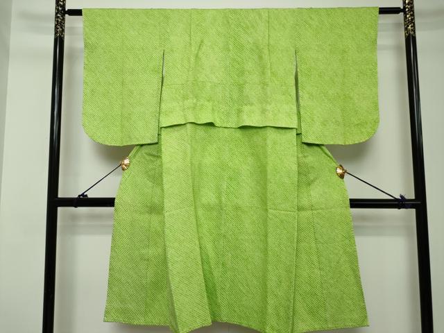 平和屋着物[]七五三　女の子　７歳　祝着　四つ身　総絞り　逸品　DABH5199ea