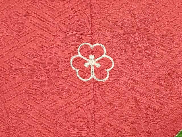 平和屋着物[]七五三　女の子　３歳　祝着　三つ身　家紋並べ　金彩　逸品　DABH5201ea