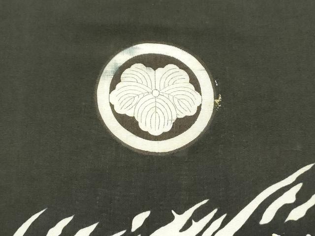 平和屋着物[]お宮参り　男の子　祝着　産着　初着　のしめ　刺繍　手描き　鷹　鷲　立波松文　金彩　逸品　DABH5236ea