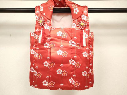 平和屋着物[]七五三　女の子　子供　被布　梅間道　逸品　DABH5268ea