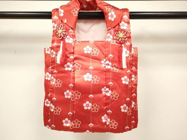 平和屋着物[]七五三　女の子　子供　被布　梅間道　逸品　DABH5268ea