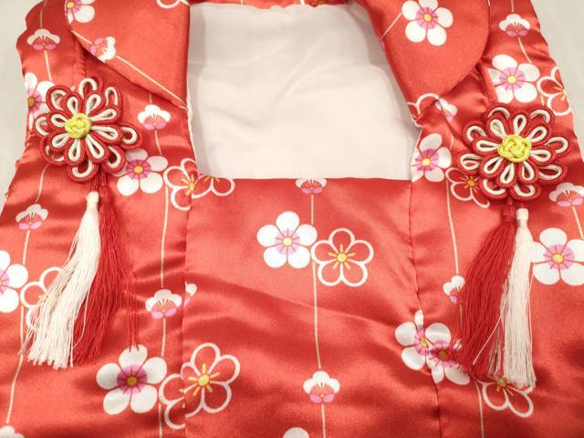 平和屋着物[]七五三　女の子　子供　被布　梅間道　逸品　DABH5268ea