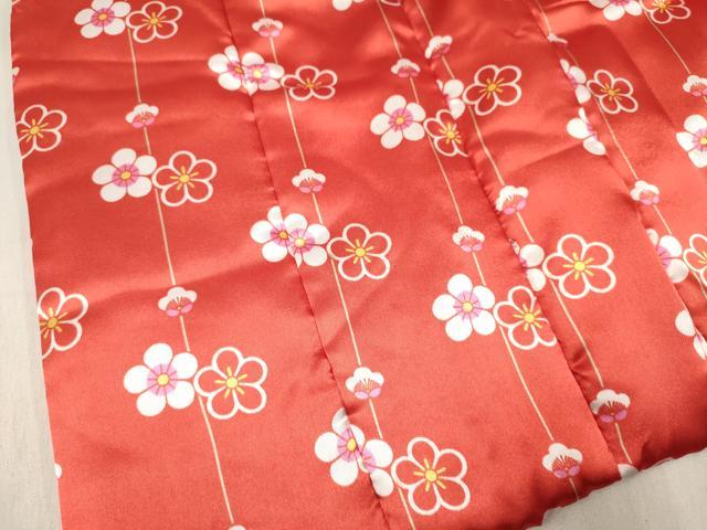 平和屋着物[]七五三　女の子　子供　被布　梅間道　逸品　DABH5268ea