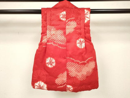 平和屋着物[]七五三　女の子　子供　被布　笠松　逸品　DABH5274ea