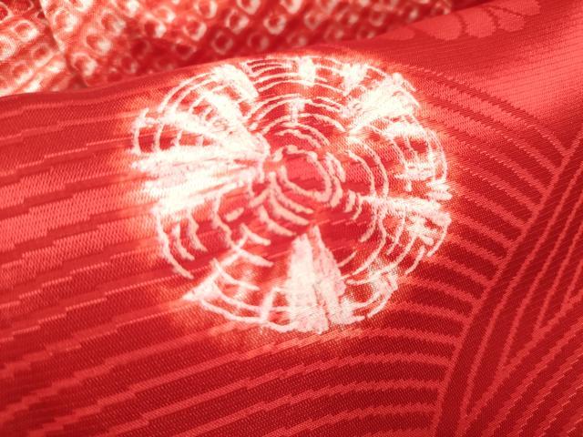 平和屋着物[]七五三　女の子　子供　被布　笠松　逸品　DABH5274ea