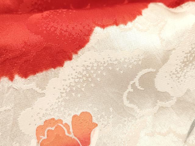 平和屋着物[]お宮参り　女の子　祝着　産着　初着　のしめ　絞り　飾花文　金彩　逸品　DABH5303ea