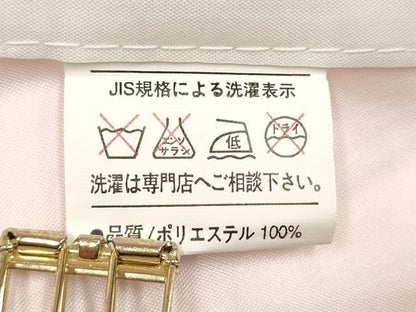 平和屋着物[]女の子　子供　長襦袢　単衣　薄桜色　半衿刺繍　DABH5345ea