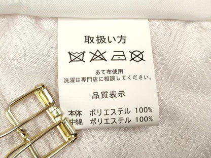 平和屋着物[]七五三　女の子　子供　被布　鈴花文　金彩　DABH5360ea