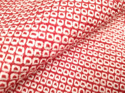 平和屋着物[]七五三　女の子　子供　被布　総絞り　逸品　DABH5407ea