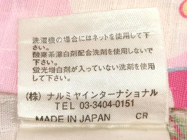 平和屋着物＊夏物　浴衣　女の子　mezzo piano　メゾピアノ　パフェ アイスクリーム 苺 さくらんぼ 舞花文　日本製　綿　DABH5421ea