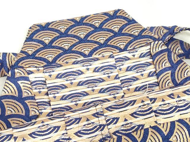 平和屋着物[]男の子　子供　行灯袴　青海波　金糸　DABH5478ea