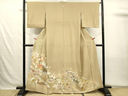 平和屋着物■豪華色留袖　作家物　花熨斗文　暈し染め　金彩　正絹　逸品　DABH5524ya