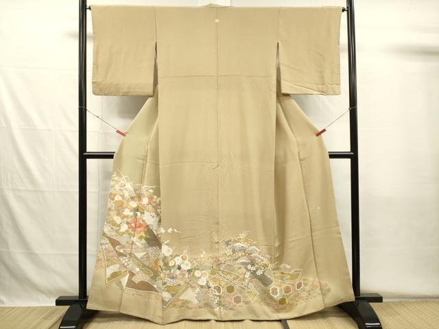 平和屋着物■豪華色留袖　作家物　花熨斗文　暈し染め　金彩　正絹　逸品　DABH5524ya