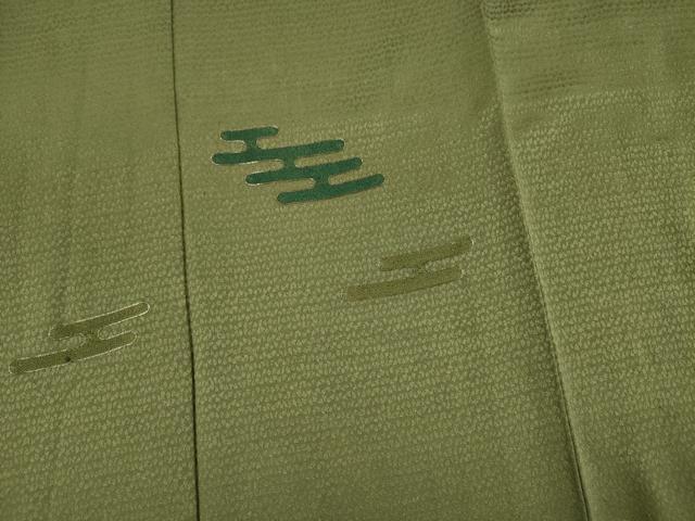 平和屋着物■訪問着　駒刺繍　エ霞文　松坂屋扱い　正絹　逸品　DABH5538ya