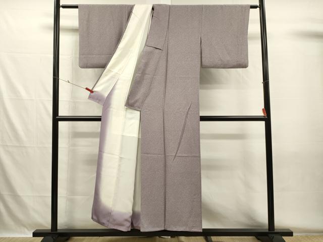 平和屋着物■江戸小紋　草葉文　正絹　逸品　DABH5568ya