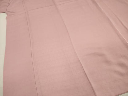 平和屋着物■上質な色無地　舞蝶地紋　虹色　正絹　逸品　DABH5574ya