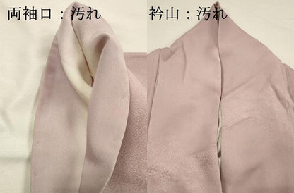 平和屋着物■上質な小紋　風景花文　正絹　逸品　DABH5577ya