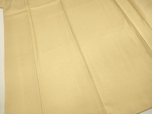 平和屋着物■上質な色無地　家内安全　文字文　正絹　逸品　DABH5578ya