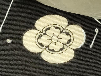 平和屋着物■豪華黒留袖　作家物　刺繍　風景花松文　暈し染め　金彩　正絹　逸品　DABH5586ya