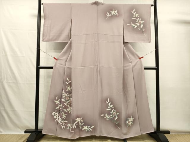 平和屋着物■訪問着　紫陽花　暈し染め　正絹　逸品　DABH5590ya