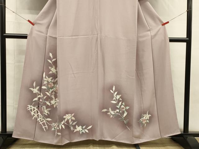 平和屋着物■訪問着　紫陽花　暈し染め　正絹　逸品　DABH5590ya