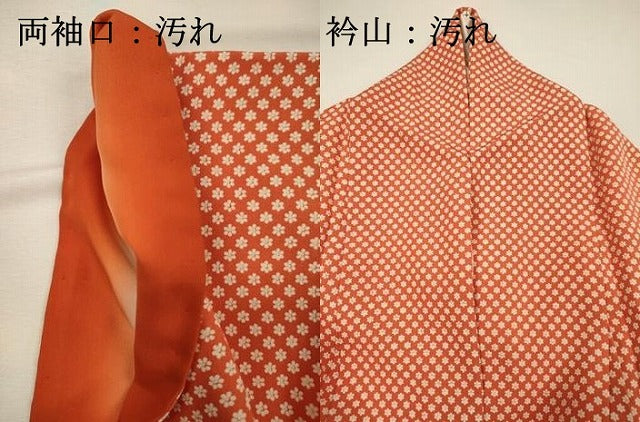平和屋着物■江戸小紋　作家物　小花尽くし　正絹　逸品　DABH5595ya