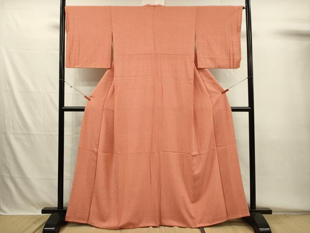 平和屋着物■江戸小紋　作家物　小花尽くし　正絹　逸品　DABH5595ya