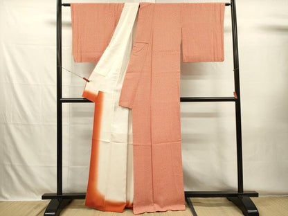 平和屋着物■江戸小紋　作家物　小花尽くし　正絹　逸品　DABH5595ya