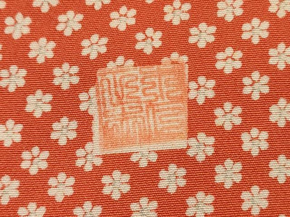 平和屋着物■江戸小紋　作家物　小花尽くし　正絹　逸品　DABH5595ya