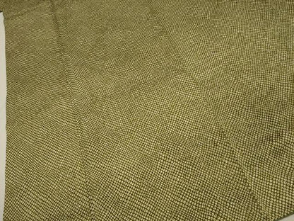 平和屋着物■上質な小紋　鹿の子文　正絹　逸品　DABH5599ya
