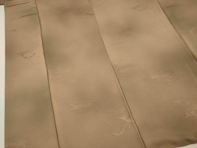 平和屋着物■上質な小紋　立波文　暈し染め　正絹　逸品　DABH5603ya